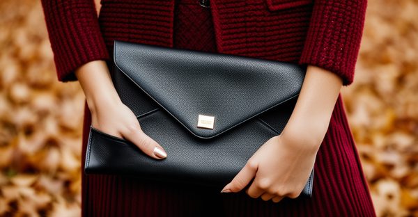 Pochette en cuir pour femme : élégance et tendance automne 2024